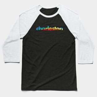 Unique wave design of Charleston Baseball T-Shirt